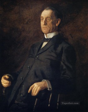 portrait portraits Painting - Portrait of Asburyh W Lee Realism portraits Thomas Eakins
